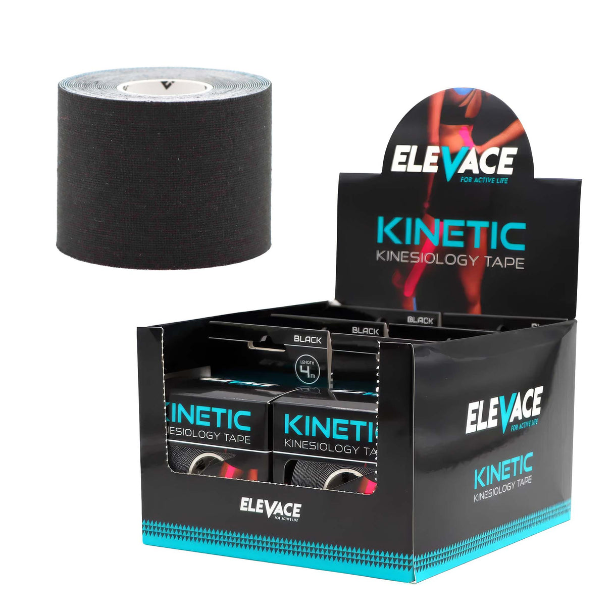 ELEVACE KINETIC DISPLAY KINESIOTEIPPI 6 KPL