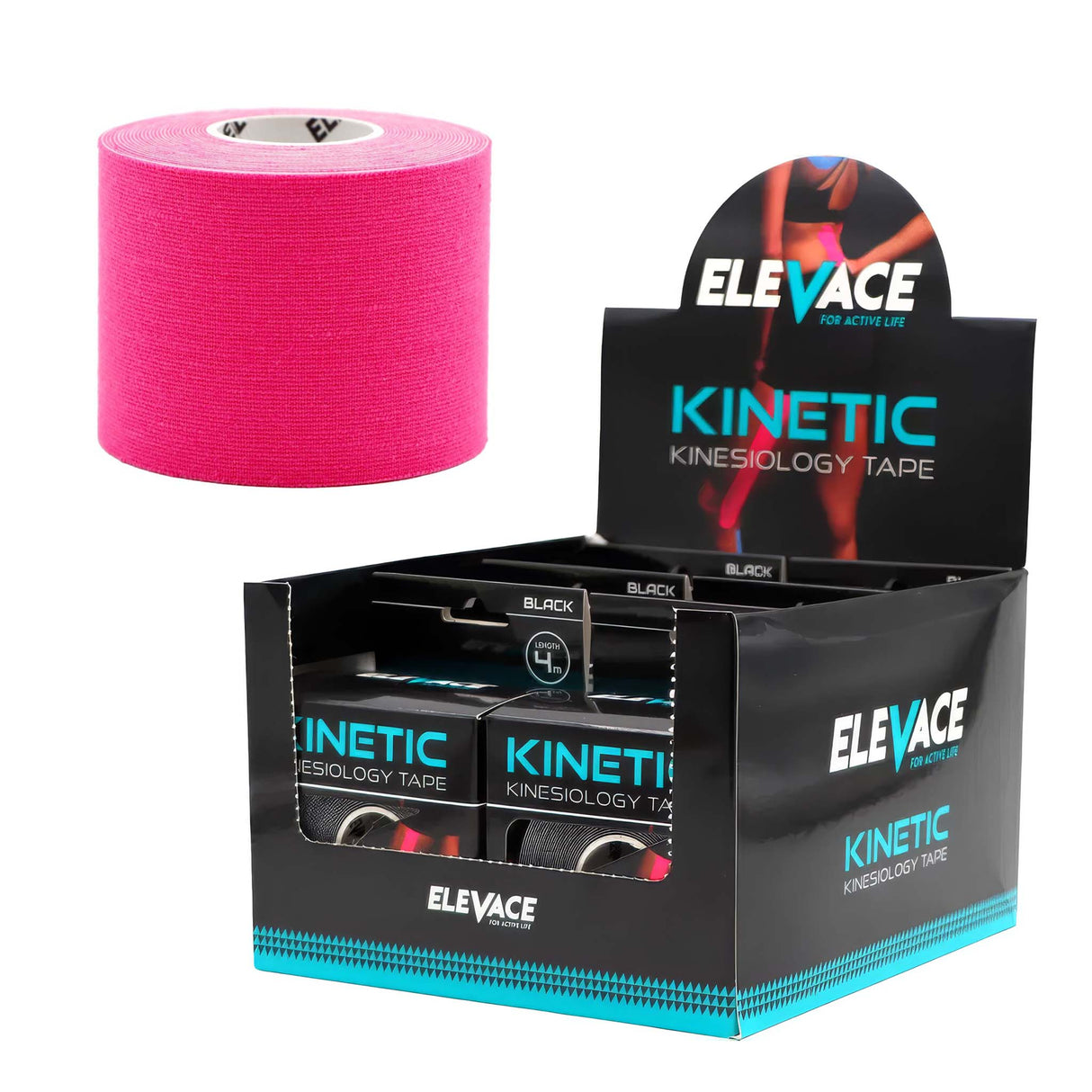 ELEVACE KINETIC DISPLAY KINESIOTEIPPI 6 KPL