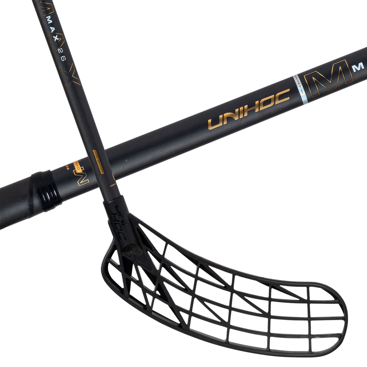 UNIHOC MAX 26 OVAL BLACK/GOLD