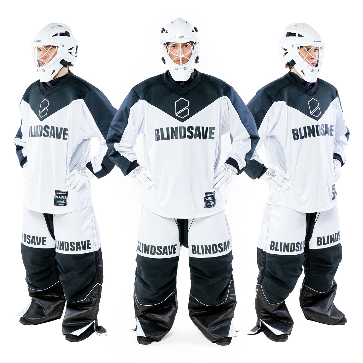 BLINDSAVE VAULT WHITE GOALIE JERSEY