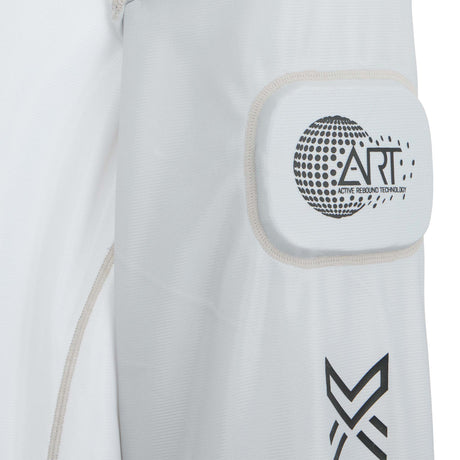 Active Rebound Technology elbow pad on the X2 Plus jersey close-up