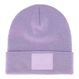 Oxdog X beanie in Frozen Pink knit with a logo patch