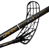 UNIHOC MAX 26 OVAL BLACK/GOLD