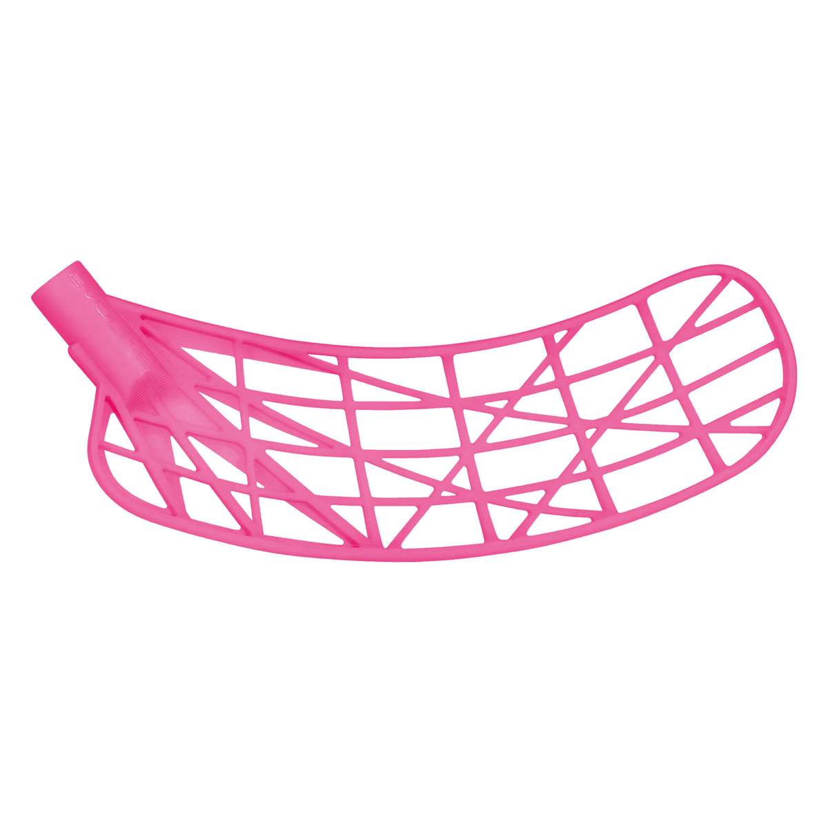 Unihoc Evolite Feather floorball blade in bright Ice Pink